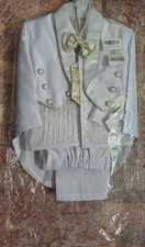 Hochzeit Anzug komplett Junge Gr. 3 NEU ca. 2 -3  Jahre ( 92 / 98 ) weiß 