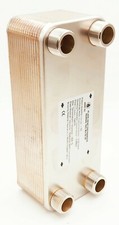 Edelstahl Wärmetauscher Plattenwärmetauscher Ba-32 1'' Isolierung 125-285kW PWT
