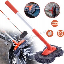 Autowaschbürste ALU-Teleskop Waschbürste Bürste KFZ PKW LKW Autopflege Längen