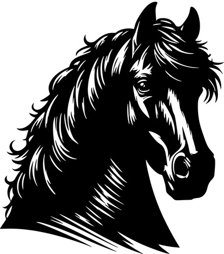 Aufkleber pferd pferdanhänger - pferd,