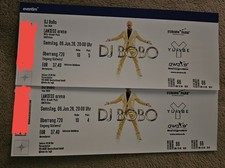 2 Tickets DJ Bobo, 06.06.26 in