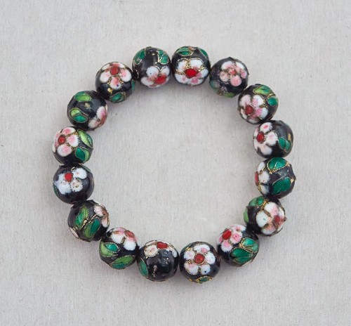 Vintage cloisonné armband - vintage,