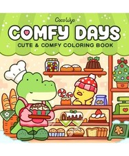 Comfy Days: Coloring Book for