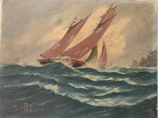 Maritimes Landschaftsbild Meer