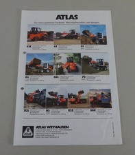 Brochure sheet/brochure Atlas