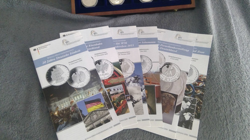 Euro silber münzen - 10,