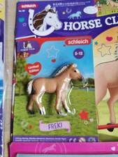 Schleich Pferd Exclusive Norweger Fohlen Freki Zeitschrift Horse Club Neu !