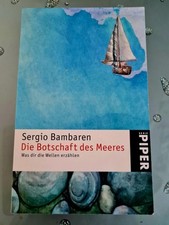 BUCH SERGIO BAMBAREN DIE BOTSCHAFT DES MEERS SEHR GUT         