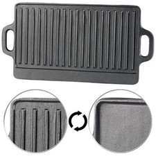 Gusseiserne Wende-Grillplatte