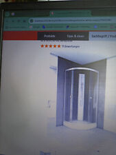 Komplettduschkabine - Schwarz