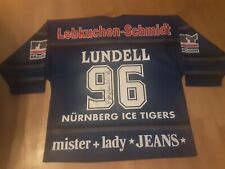 Ice Tigers Nürnberg - Per Lundell Trikot # 96 - XL - EHC 80 