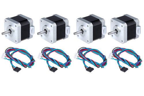 4pcs schrittmotor nema - schrittmotor, 17