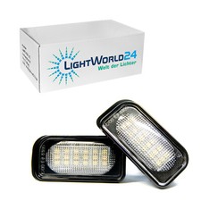 2x LED Kennzeichenbeleuchtung