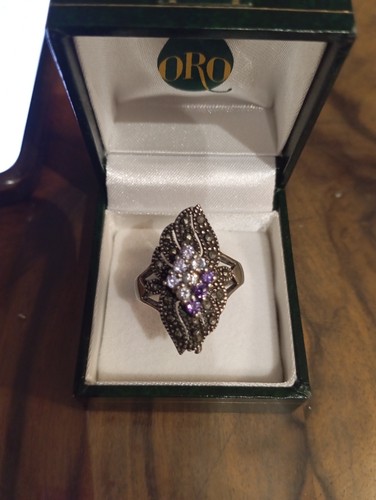 Vintage silberring mit - silberring,
