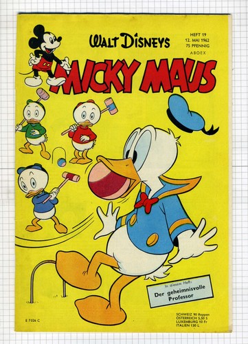 Micky maus 19 - micky, 1962