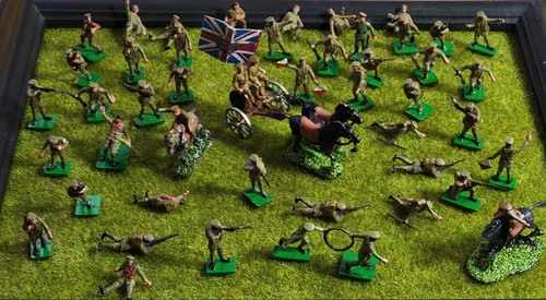 Figuren bemalt britische - figuren,