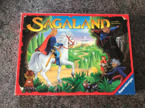 Ravensburger sagaland von 1994 - sagaland,
