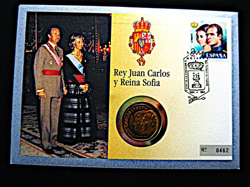 Numisbrief spanien 500 - ,