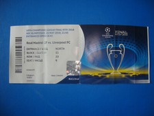 2018 Ticket CL Champions League Final Real Madrid FC Liverpool Eintrittskarte
