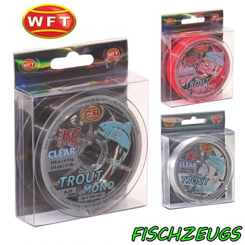 Wft angelschnur trout mono - trout,