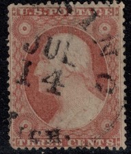 Genuine Scott #26A 3-Cent