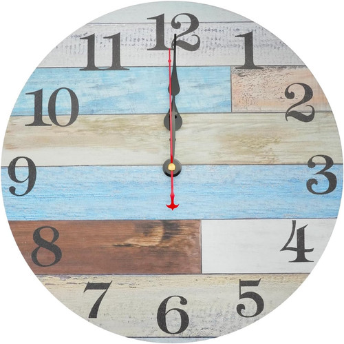 Zoll rahmenlose wanduhr im - 12,