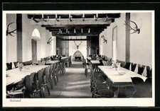 Ansichtskarte Sehlde über Ringelheim, Waldgaststätte Jägerhaus, Innenansicht 