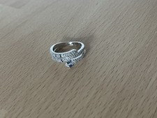 Ring Schlange silberfarben