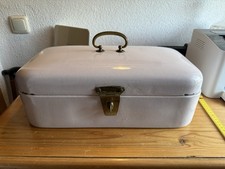 Antiker Art Deco Brotkasten Brotkapsel Emaillie G &S