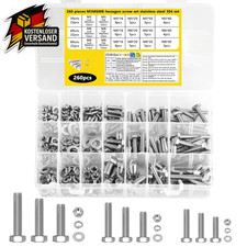 Schrauben Set M5-M8 Edelstahl