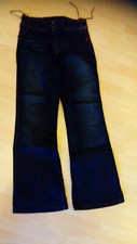 Damen Jeans von Wild easy - mit Lederbändchen - Gr. 28 - blau - guter Zustand!