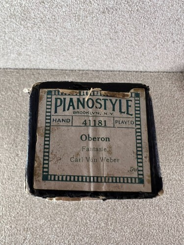 Pianorolle painostyle - -,