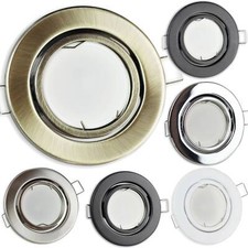 6x LED Einbaustrahler Set rund