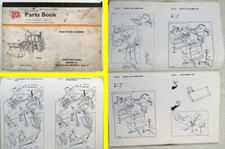 JCB 4CX Model 4CX444 + 4CXSM444 Backhoe Spare Parts List Catalog image
