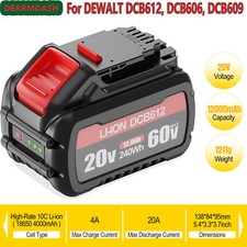 DCB606 DCB609-2 DCB612 12.0Ah