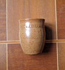 Metbecher Tonbecher Höhe 6 cm