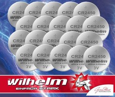 20 x Wilhelm CR2450 Lithium