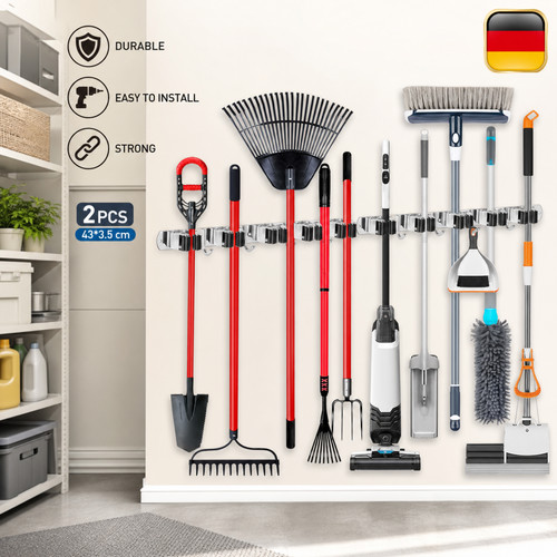 Gerätehalter besenhalter - 2x,