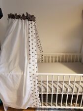 2*Schardt Komplettbett Classic White Big Stars grau 70 cm x 140 cm