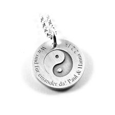 Anhänger mit Gravur Yin und