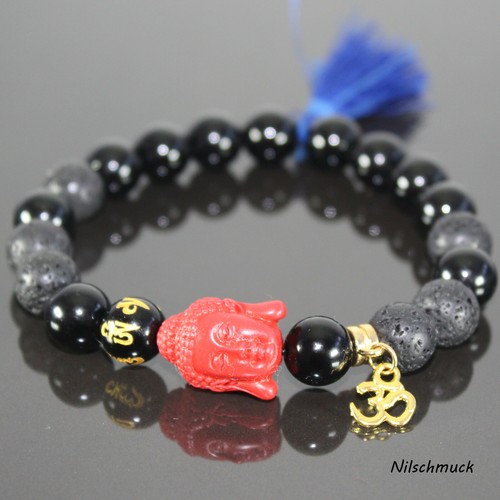 Damen herren buddha perlen - damen,