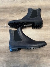 Schwarze glitzer stiefeletten - glitzer,