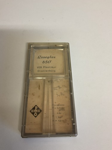 Ddr lupe leseglas - lupe, veb