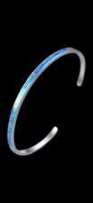 Blau opal armband - 1,