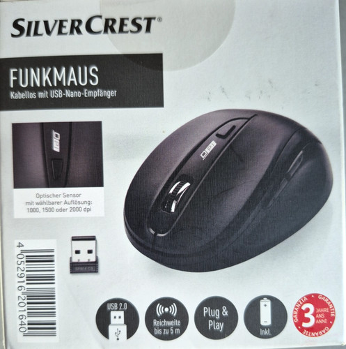 Funkmaus silvercrest kabellos - silvercrest,
