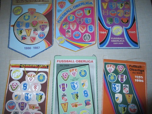 Fußb wimpel ddr oberliga - ddr, 6