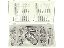 20-tlg. Karabinderhaken