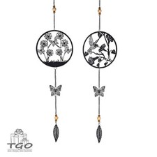 Formano Fensterdeko 2er- Set Kreis mit Schmetterling - Vogel-562661