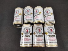 7 alte leere Bierdosen - Brauerei Alpirsbacher Klosterbräu - Pilsner - 0,35 l