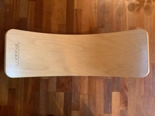 Original wobbel board 30x90cm in Buche mit grauem Filz - guter Zustand